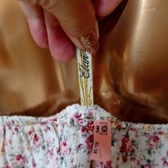 VTG Country Girl Antique Rose Maxi - Picture 4 of 4